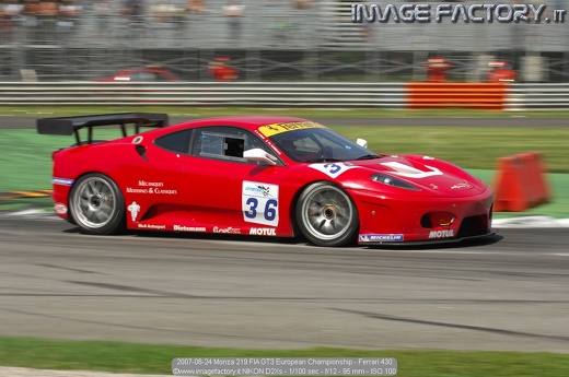 2007-06-24 Monza 219 FIA GT3 European Championship - Ferrari 430